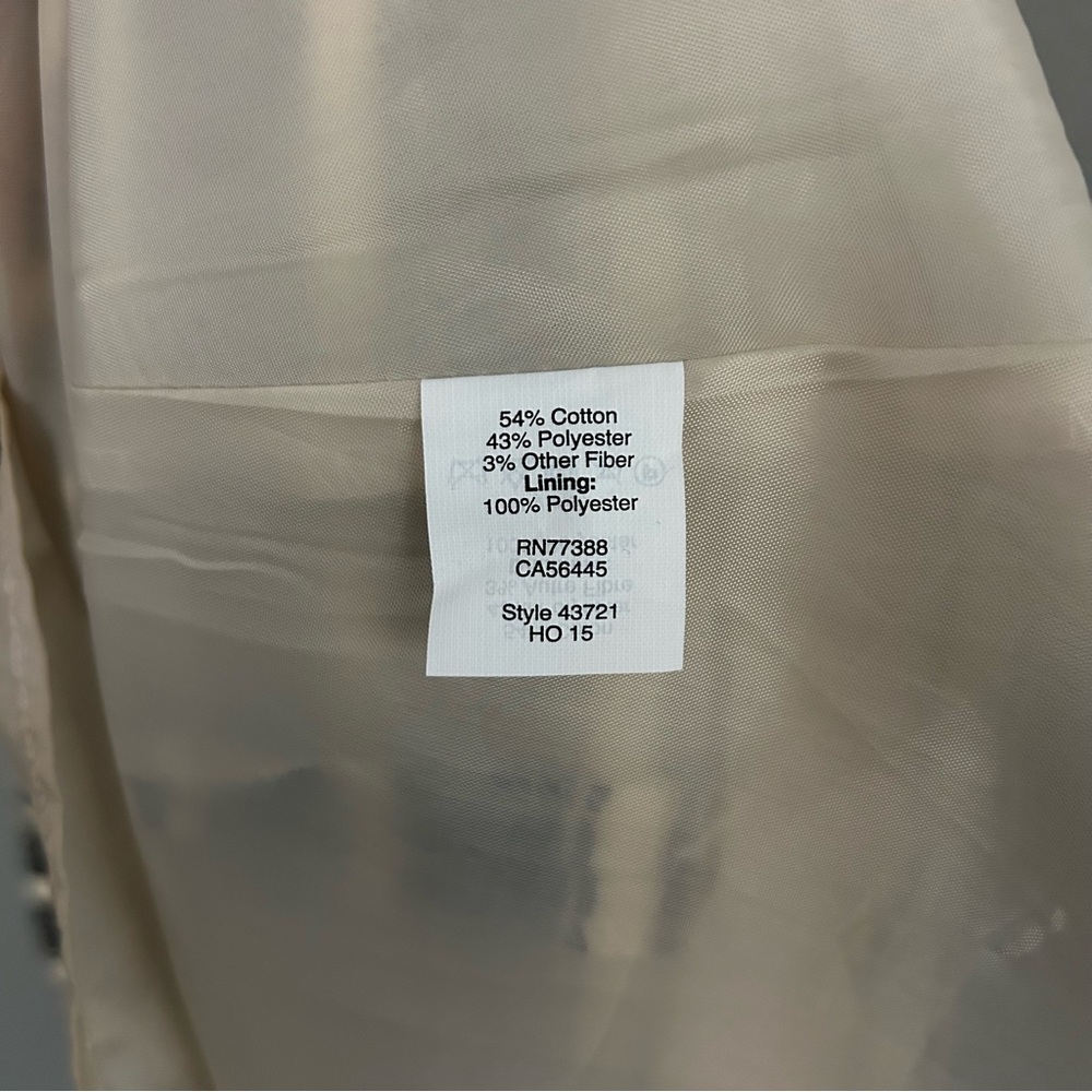 J. Crew Metallic Gold Striped Fit & Flare Mini Dress Size 2 Cocktail Party Glam - Picture 12 of 13